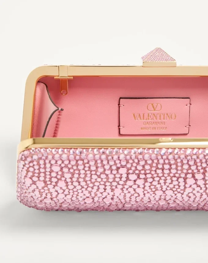Carry Secrets Minaudiere z kryształkami