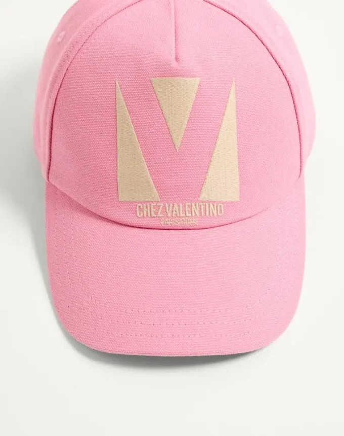 Czapka baseballowa Chez Valentino z bawełny
