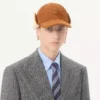 Czapka baseballowa Valentino Garavani Vlogo Signature z zamszu i owczej skóry Czapka baseballowa Valentino Garavani Vlogo Signature z zamszu i owczej skóry