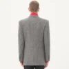 Dwurzędowa marynarka Valentino z wełny natté boutonné Dwurzędowa marynarka Valentino z wełny natté boutonné