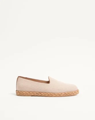 ESPADRYLE Z PŁÓCIENNEJ KANWY PALM AVENUE