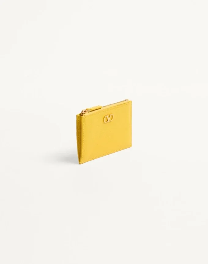 Etui na karty Vlogo Signature z ziarnistej skóry cielęcej Etui na karty Vlogo Signature z ziarnistej skóry cielęcej