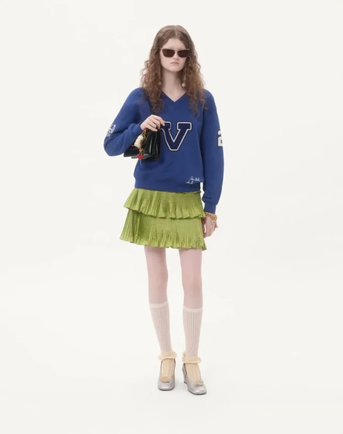 Haftowana bawełniana bluza Haftowana bawełniana bluza