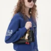 Haftowana bawełniana bluza Haftowana bawełniana bluza