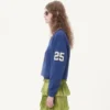 Haftowana bawełniana bluza Haftowana bawełniana bluza