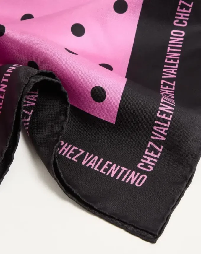 Jedwabna chusta Chez Valentino