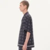 Jedwabna koszula bowlingowa z nadrukiem Opticool Jedwabna koszula bowlingowa z nadrukiem Opticool
