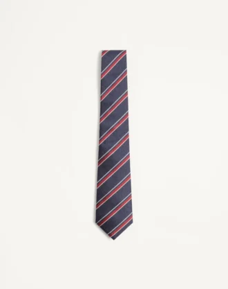 jedwabny krawat valentino jacquard regimental 2 1 330x417 - Jedwabny krawat Valentino Jacquard Regimental