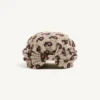 Jedwabny turban z nadrukiem Micro Cashmere Plus de Pois