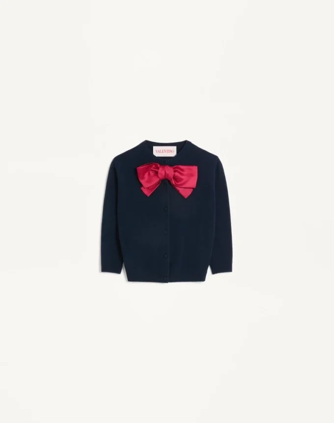 Kardigan z kokardą Kardigan z kokardą