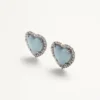 Kolczyki Coeur Hyperbole z metalu, żywicy i kryształów Swarovski® Kolczyki Coeur Hyperbole z metalu, żywicy i kryształów Swarovski®