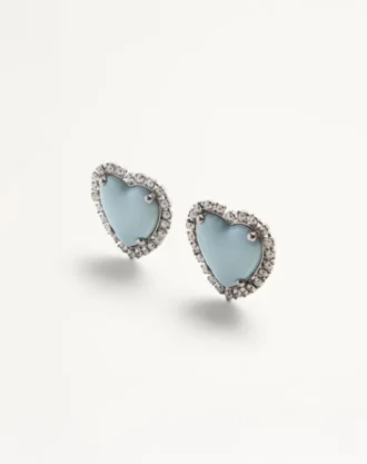 Kolczyki Coeur Hyperbole z metalu, żywicy i kryształów Swarovski® Kolczyki Coeur Hyperbole z metalu, żywicy i kryształów Swarovski®