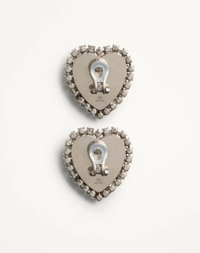Kolczyki Coeur Hyperbole z metalu, żywicy i kryształów Swarovski® Kolczyki Coeur Hyperbole z metalu, żywicy i kryształów Swarovski®