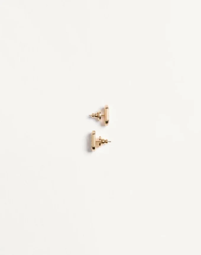 Kolczyki Ovalette z metalu i kryształów Swarovski®