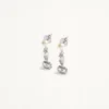 Kolczyki Ovalette z metalu, pereł i kryształów Swarovski® Kolczyki Ovalette z metalu, pereł i kryształów Swarovski®