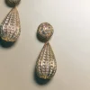 Kolczyki Poetique Des Gouttes z metalu i kryształów Swarovski®
