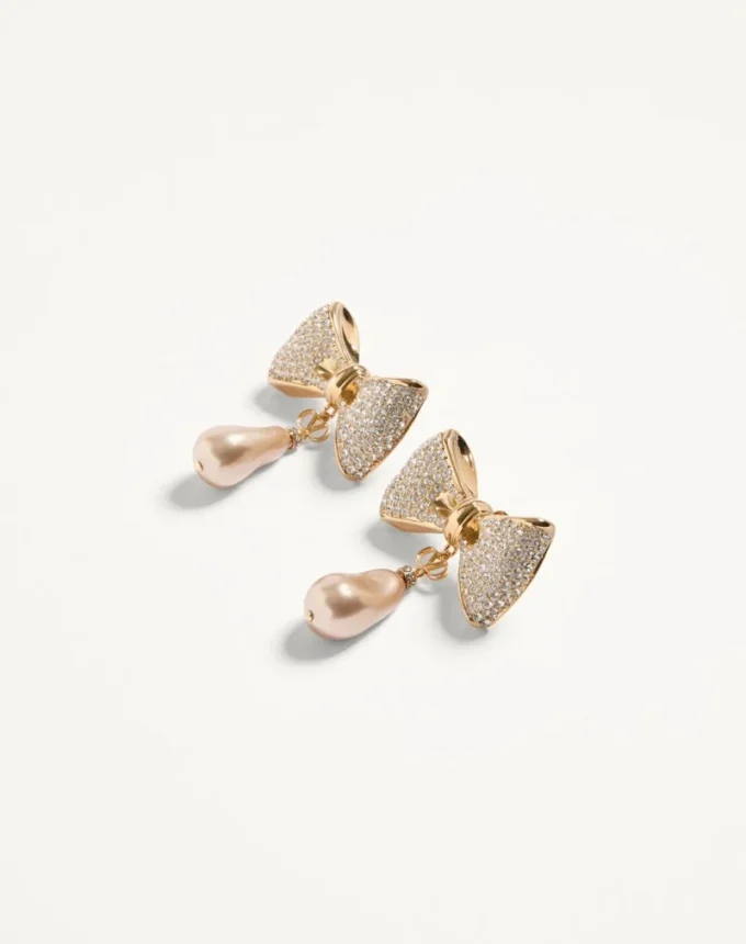 Kolczyki San Fin z kryształami Swarovski® i perłami Kolczyki San Fin z kryształami Swarovski® i perłami