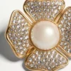 Kolczyki San Fin z kryształami Swarovski® i perłami