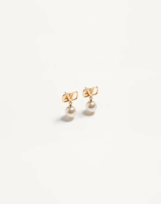 Kolczyki Vlogo Signature z perłami Swarovski®