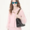 Krepa Couture Kurtka z piórami Krepa Couture Kurtka z piórami