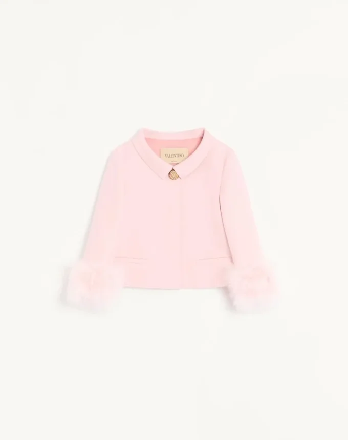 Krepa Couture Kurtka z piórami Krepa Couture Kurtka z piórami