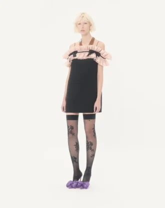 Krótka sukienka Crepe Couture