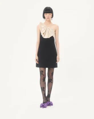 Krótka sukienka Crepe Couture