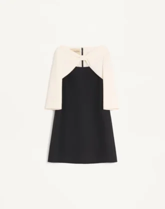 Krótka sukienka Crepe Couture