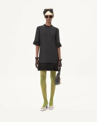 Krótka sukienka Crepe Couture
