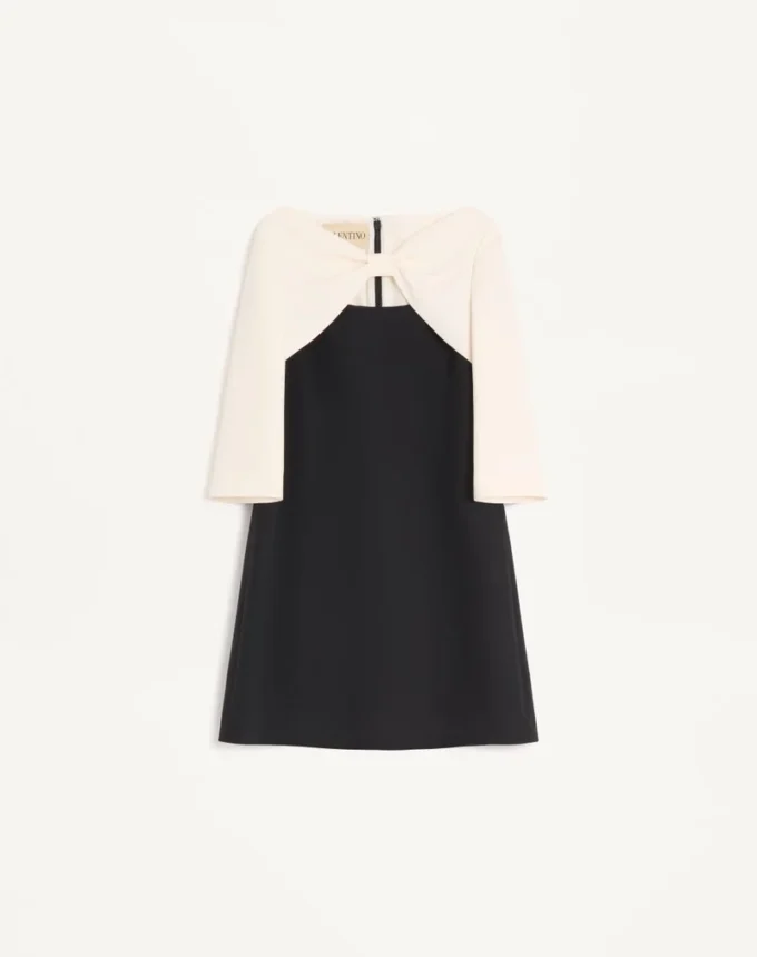 Krótka sukienka Crepe Couture