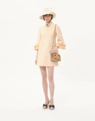 Krótka sukienka Crepe Couture
