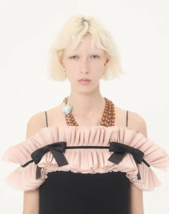 Krótka sukienka Crepe Couture