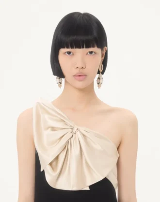 Krótka sukienka Crepe Couture