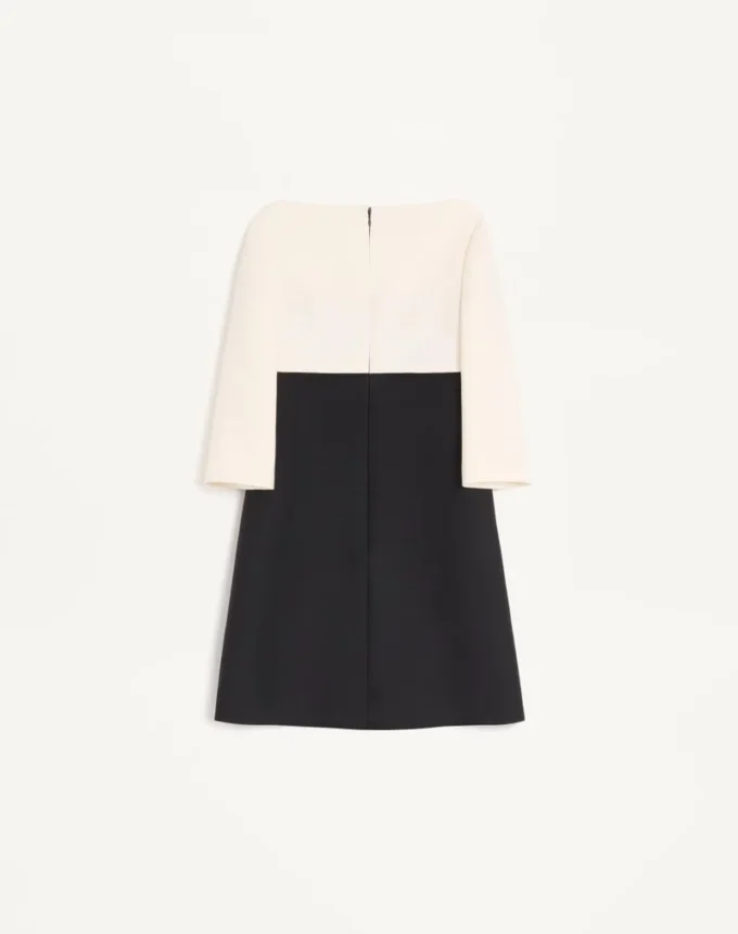 Krótka sukienka Crepe Couture