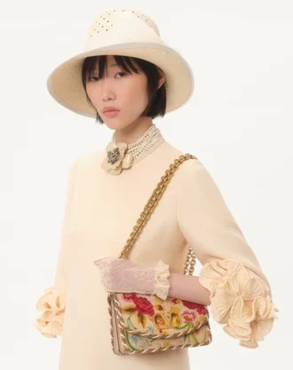 Krótka sukienka Crepe Couture