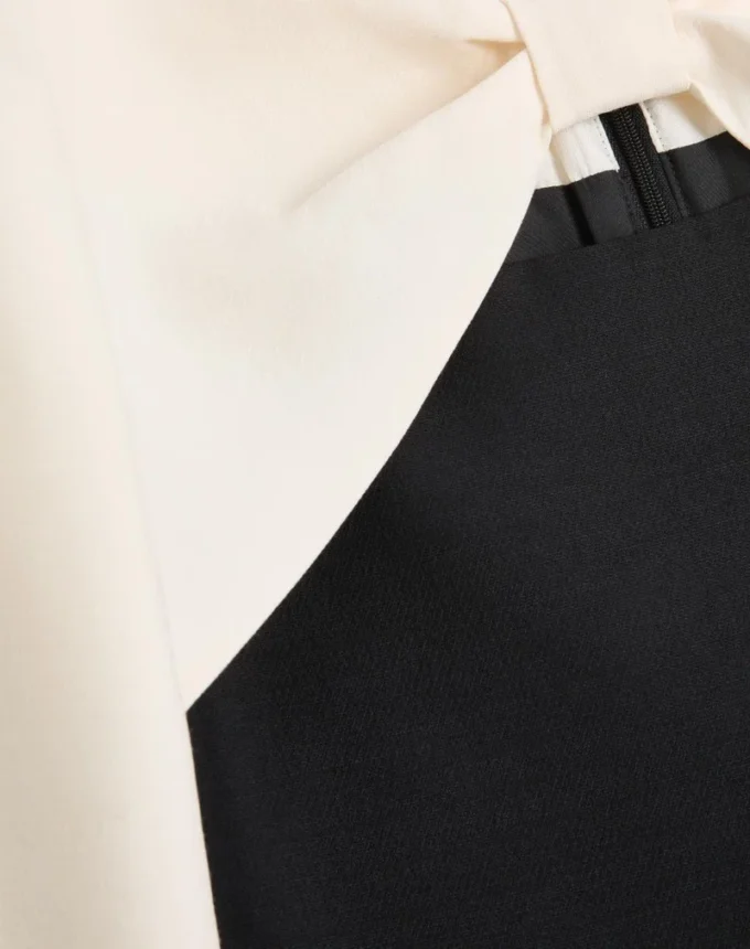 Krótka sukienka Crepe Couture