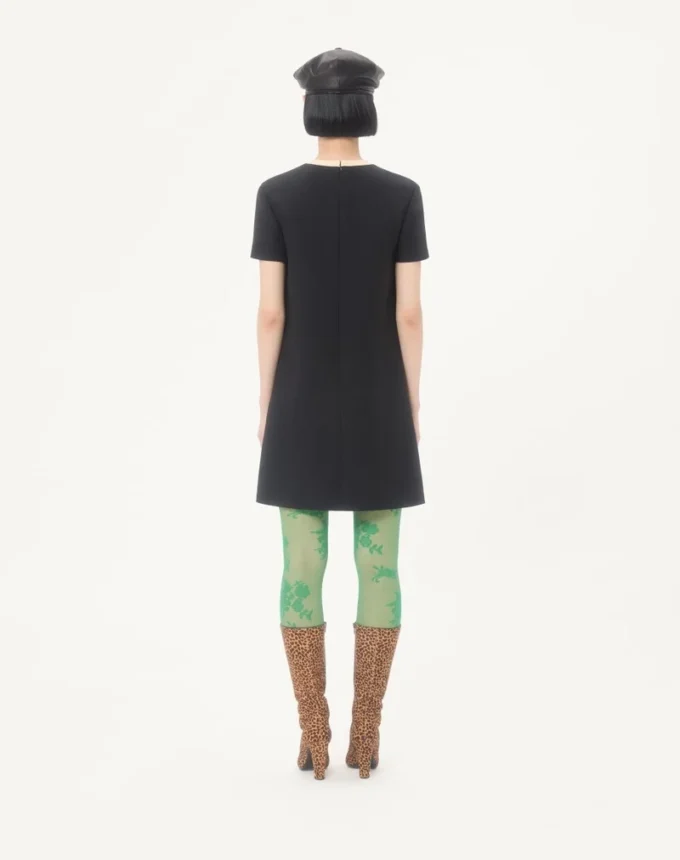 Krótka sukienka Crepe Couture