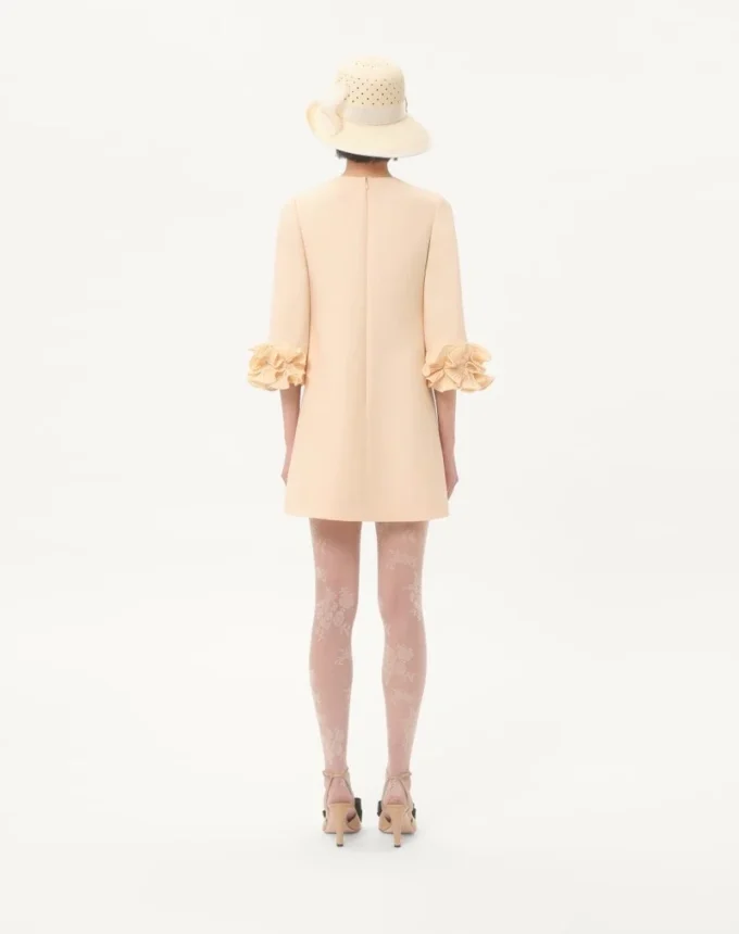 Krótka sukienka Crepe Couture