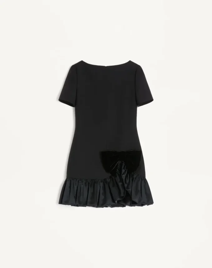 Krótka sukienka Crepe Couture