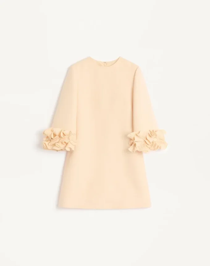 Krótka sukienka Crepe Couture