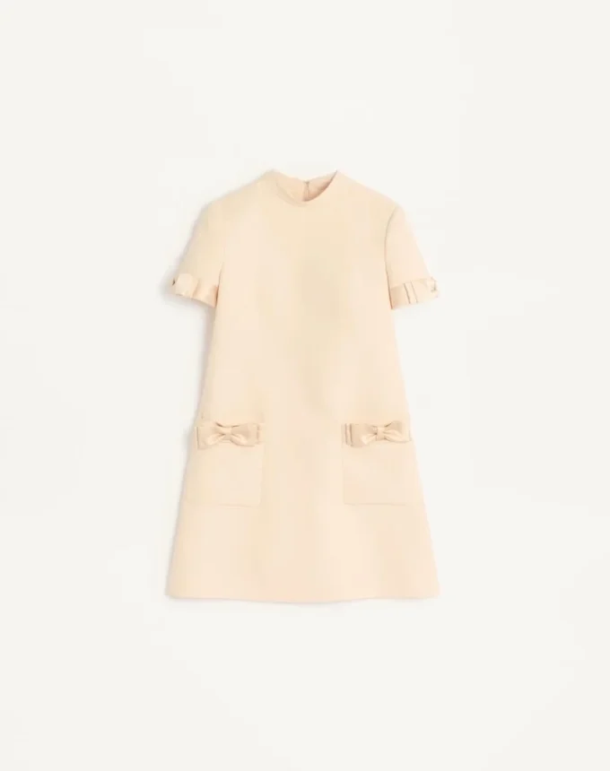 Krótka sukienka Crepe Couture