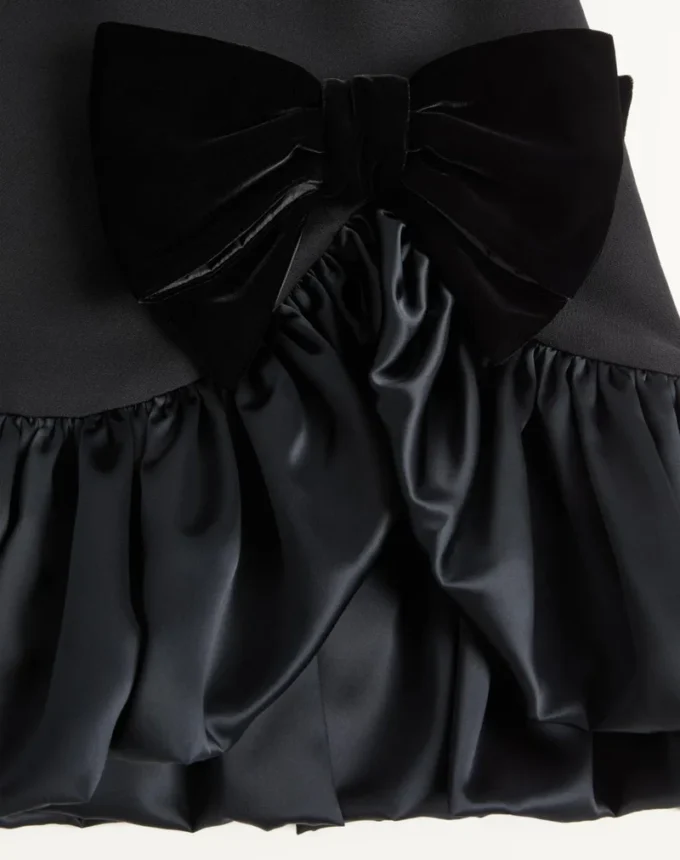 Krótka sukienka Crepe Couture