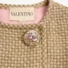 Krótka sukienka z tweedu Canestrello Lurex Krótka sukienka z tweedu Canestrello Lurex