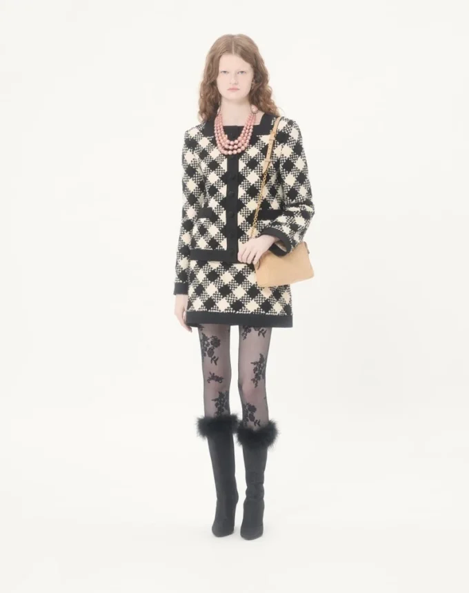 Kurtka Damier Tweed