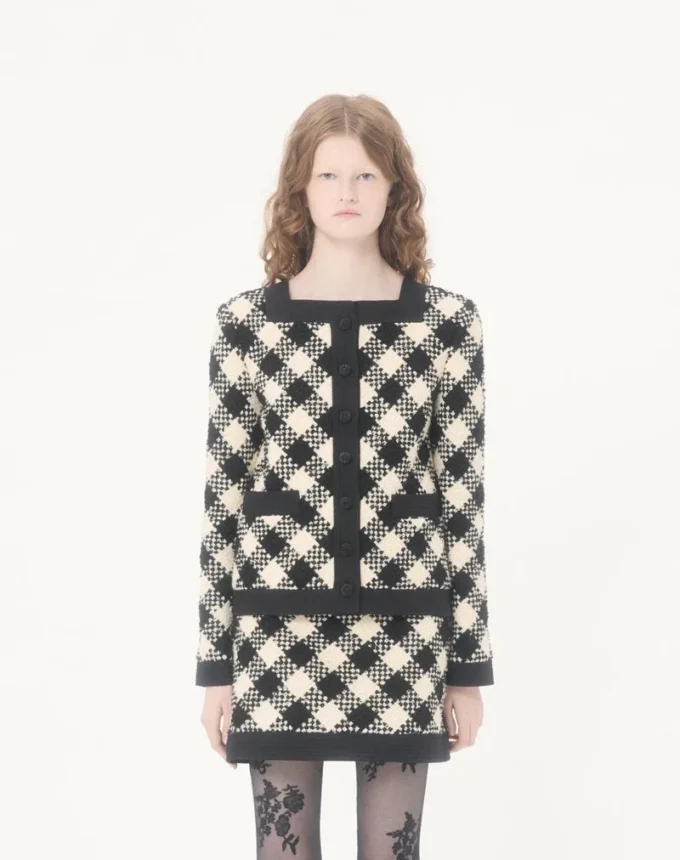 Kurtka Damier Tweed