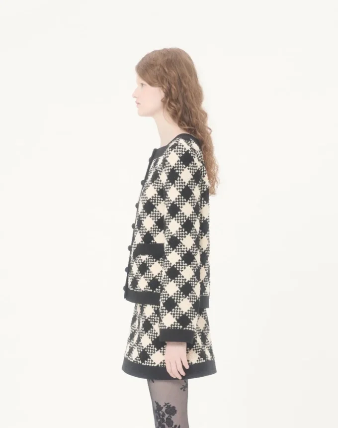 Kurtka Damier Tweed