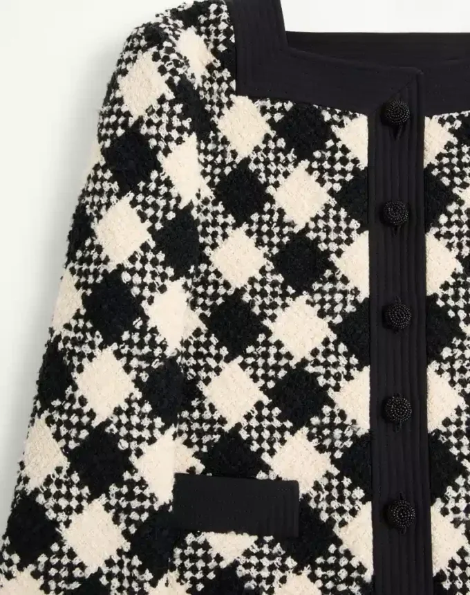 Kurtka Damier Tweed