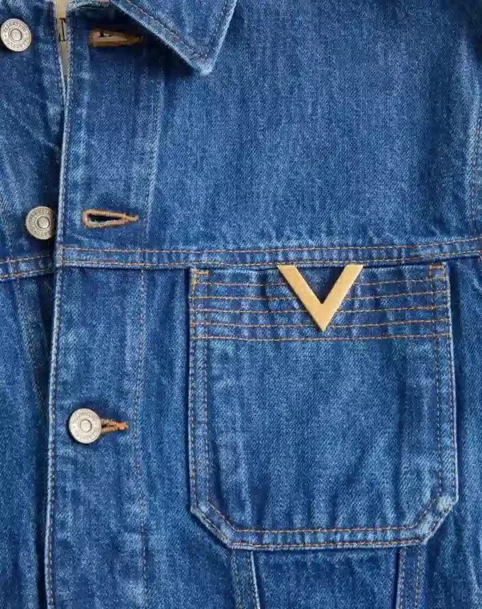 Kurtka dżinsowa Valentino z VGold
