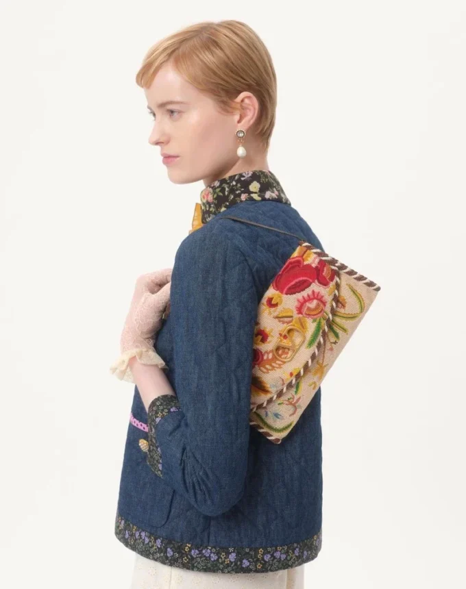 Kurtka dżinsowa z tkaniny chambray Kurtka dżinsowa z tkaniny chambray