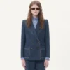 Kurtka dżinsowa z tkaniny chambray Kurtka dżinsowa z tkaniny chambray